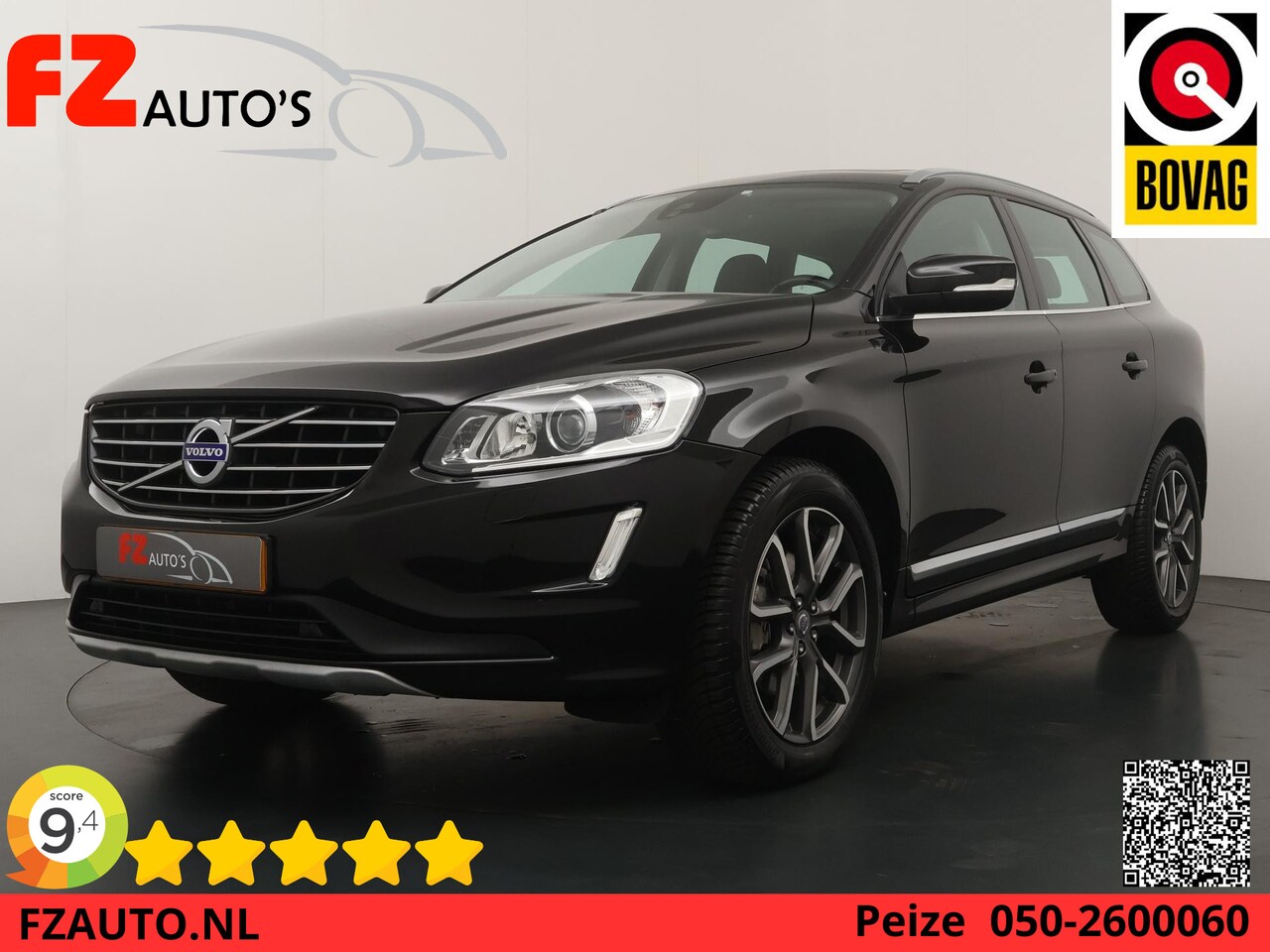 Volvo XC60 - 2.0 T5 FWD Polar+ Automaat - Navigatie - Stoelverwarming - Lederen bekleding - AutoWereld.nl