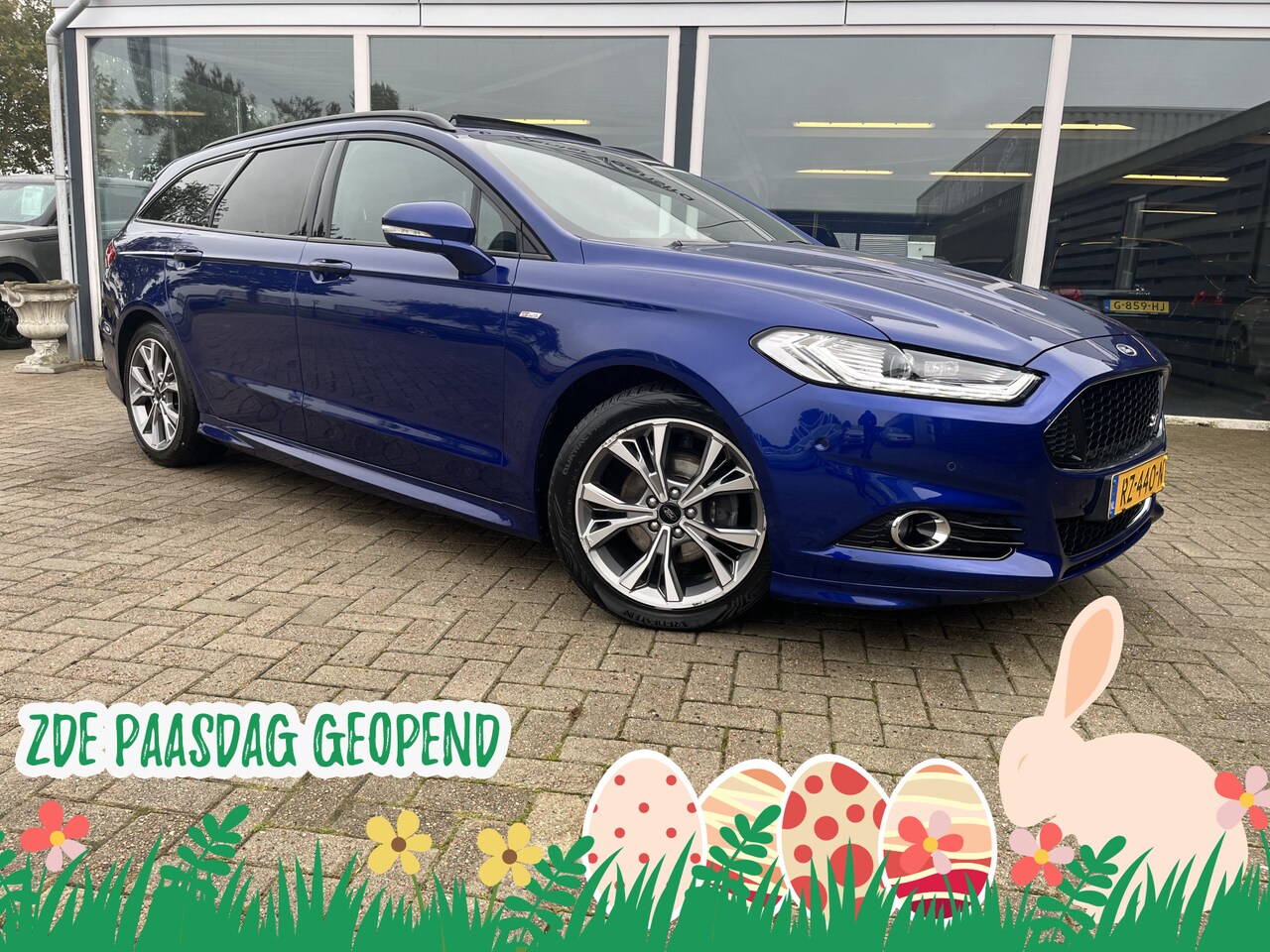 Ford Mondeo Wagon - 1.5 ST Line Schuif-kantel dak / Stoel-stuur verwarming / LED / Cruise - AutoWereld.nl