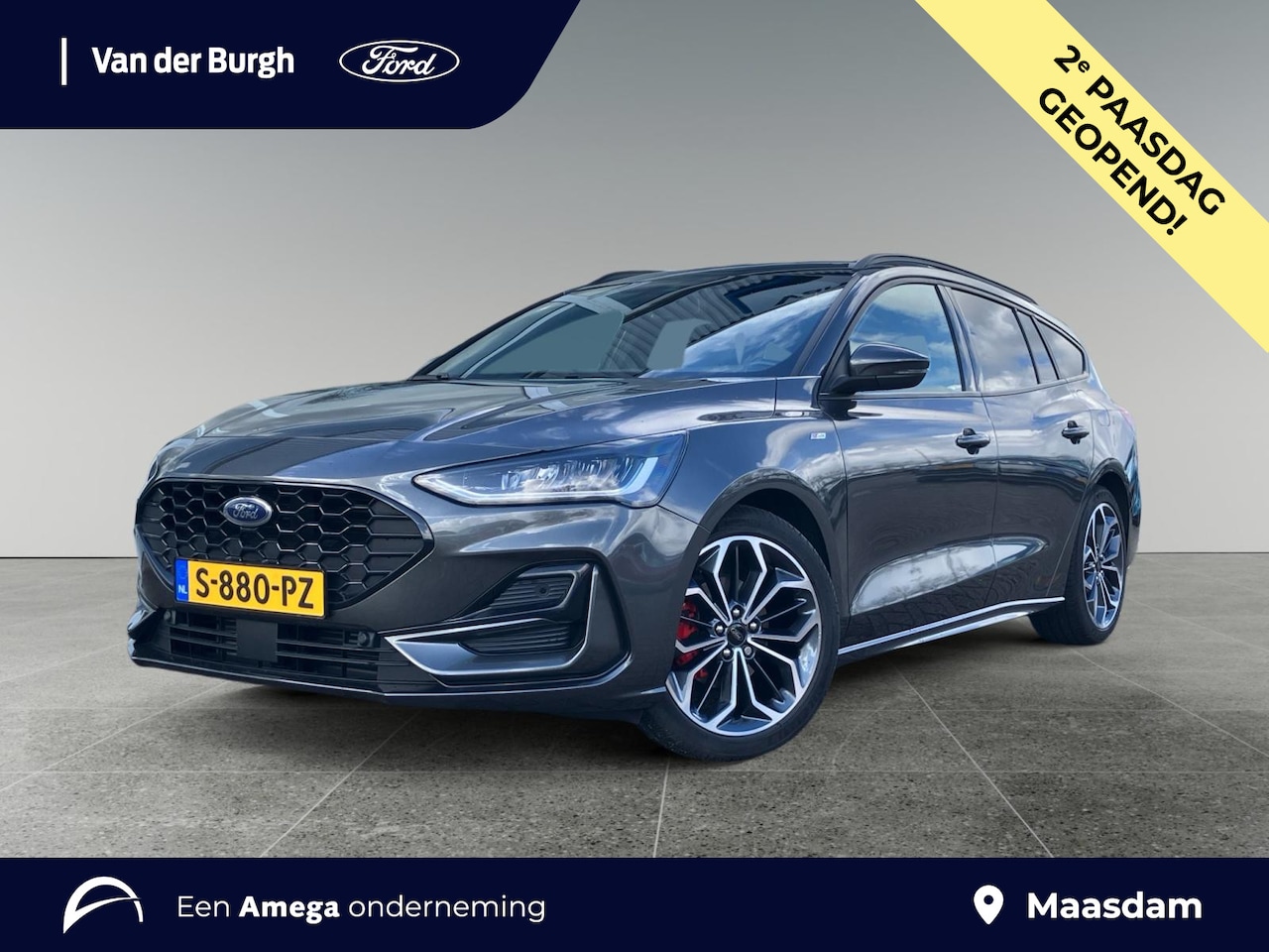 Ford Focus Wagon - ST-Line X 1.0 ECOboost Hybrid 155pk PowerShift automaat - Panoramadak - Driver Assistance - AutoWereld.nl