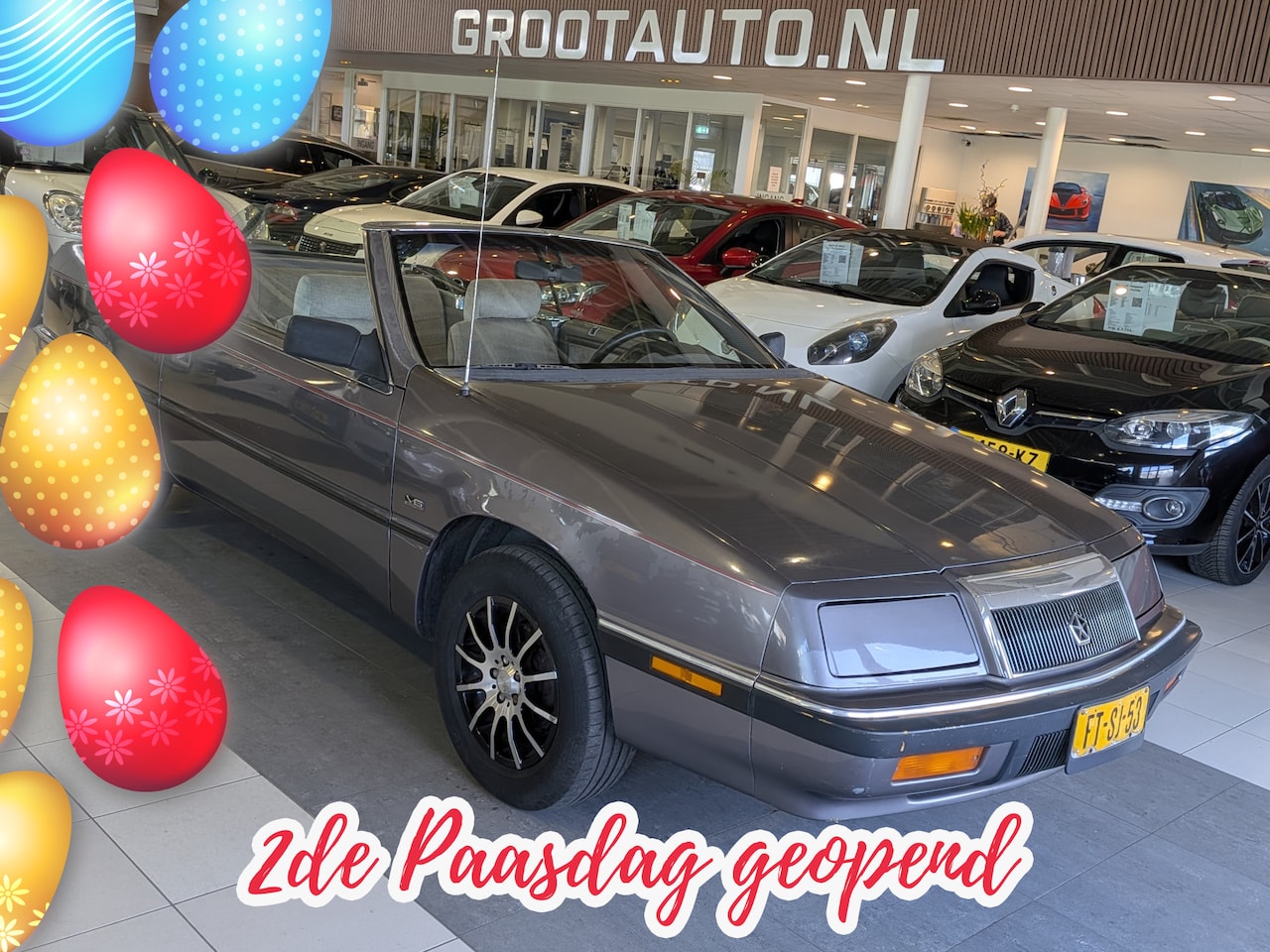 Chrysler LeBaron - 3.0i V6 Convertible Automaat Airco, Stuurbekrachtiging - AutoWereld.nl