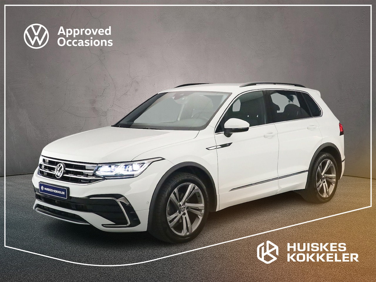 Volkswagen Tiguan - R-Line 1.5 TSI 150pk DSG Automaat Adaptive cruise control, LED matrix koplampen, Achteruit - AutoWereld.nl