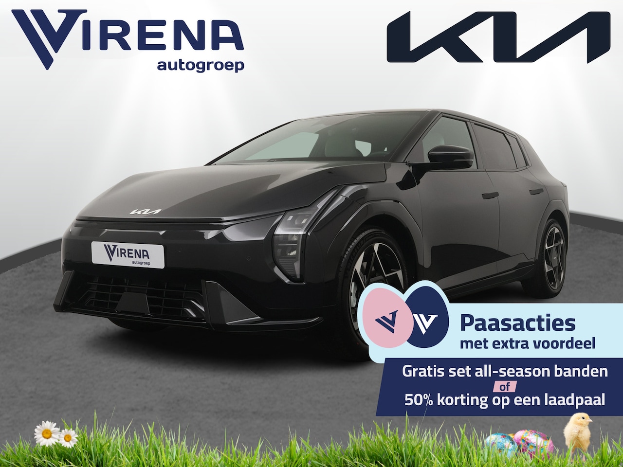 Kia EV4 - GT-Line Business Edition 81.4 kWh - 18% Bijtelling - Meerdere kleuren mogelijk - Uit voorr - AutoWereld.nl