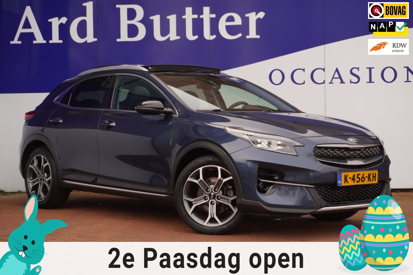 Kia XCeed - 1.6 GDi PHEV ExecutiveLine+Led+Pano-dak+Navi+camera+18"Lmv+stoel&stuur-verw+Elek-Klep+trek - AutoWereld.nl