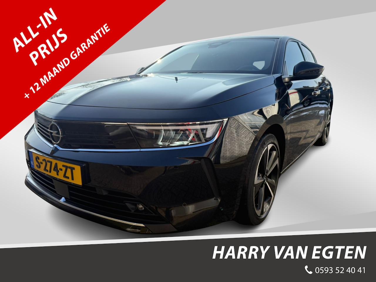 Opel Astra - 1.6 Plug-in Hybrid Elegance 180pk | Navi | Camera | Trekhaak | Adaptieve Cruise Control | - AutoWereld.nl