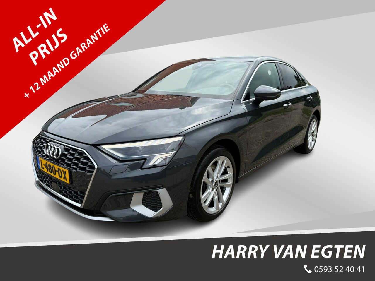 Audi A3 Limousine - 30 TFSI Business edition | Navi | Virtual Cockpit | LED | Cruise | Climate | - AutoWereld.nl