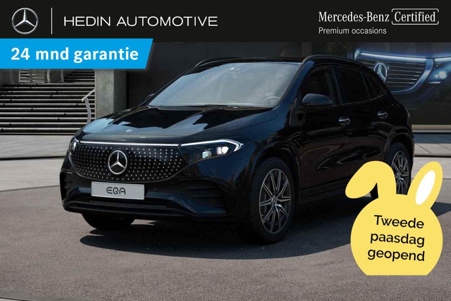 Mercedes-Benz EQA - EQA 250+ Business Solution AMG | Winterpakket | Nightpakket | Trekhaak - AutoWereld.nl