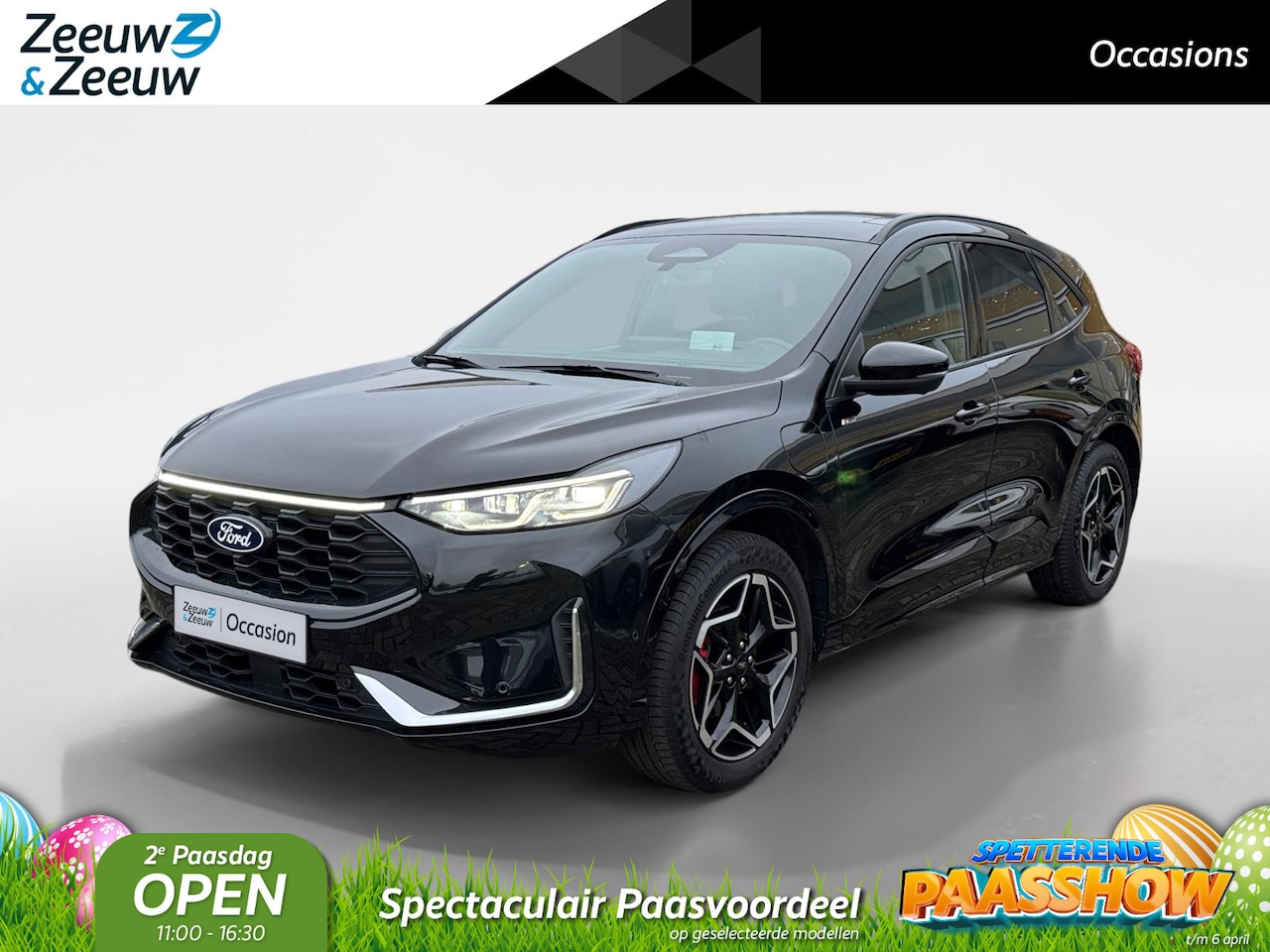 Ford Kuga - 2.5 PHEV ST-Line X | Origineel NL auto | Automaat | Elektrisch Bedienbare Trekhaak | 2100K - AutoWereld.nl