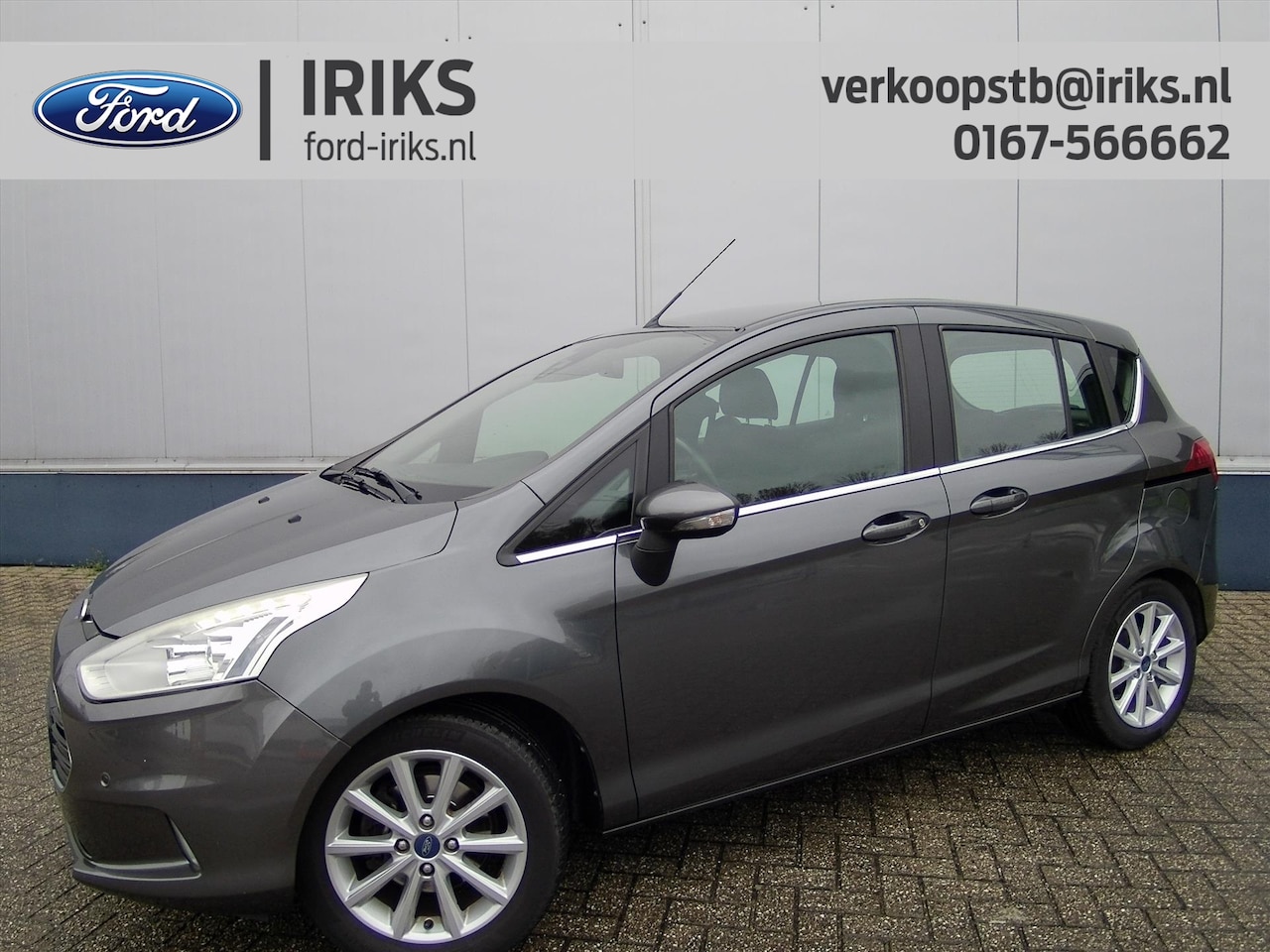 Ford B-Max - 1.0 EcoBoost 100PK Titanium. Trekhaak - AutoWereld.nl