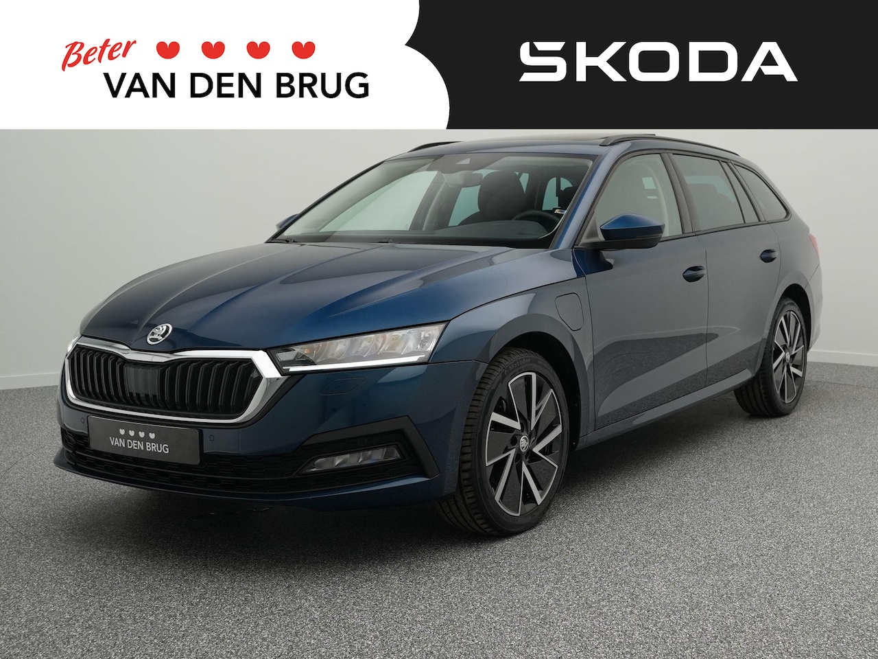 Skoda Octavia Combi - 1.4 TSI iV PHEV Business Edition | 1.500kg trekgewicht | Panoramadak | Massage functie | S - AutoWereld.nl