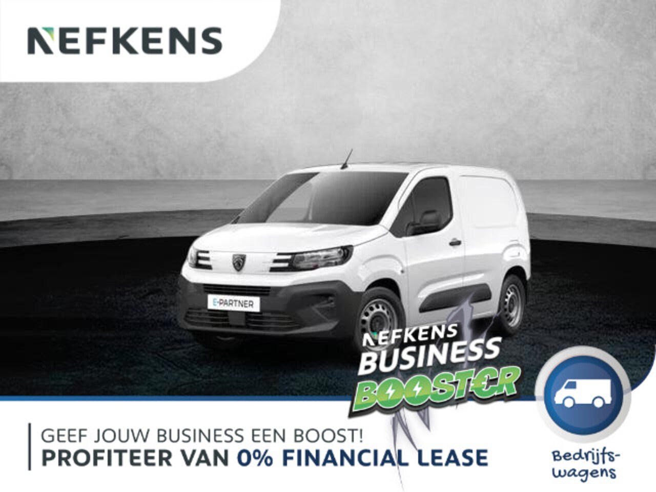 Peugeot e-Partner - EV 136 pk L1 50 kWh | 0% Rente | Meerdere kleuren Leverbaar | Carplay | Airco | Parkeersen - AutoWereld.nl