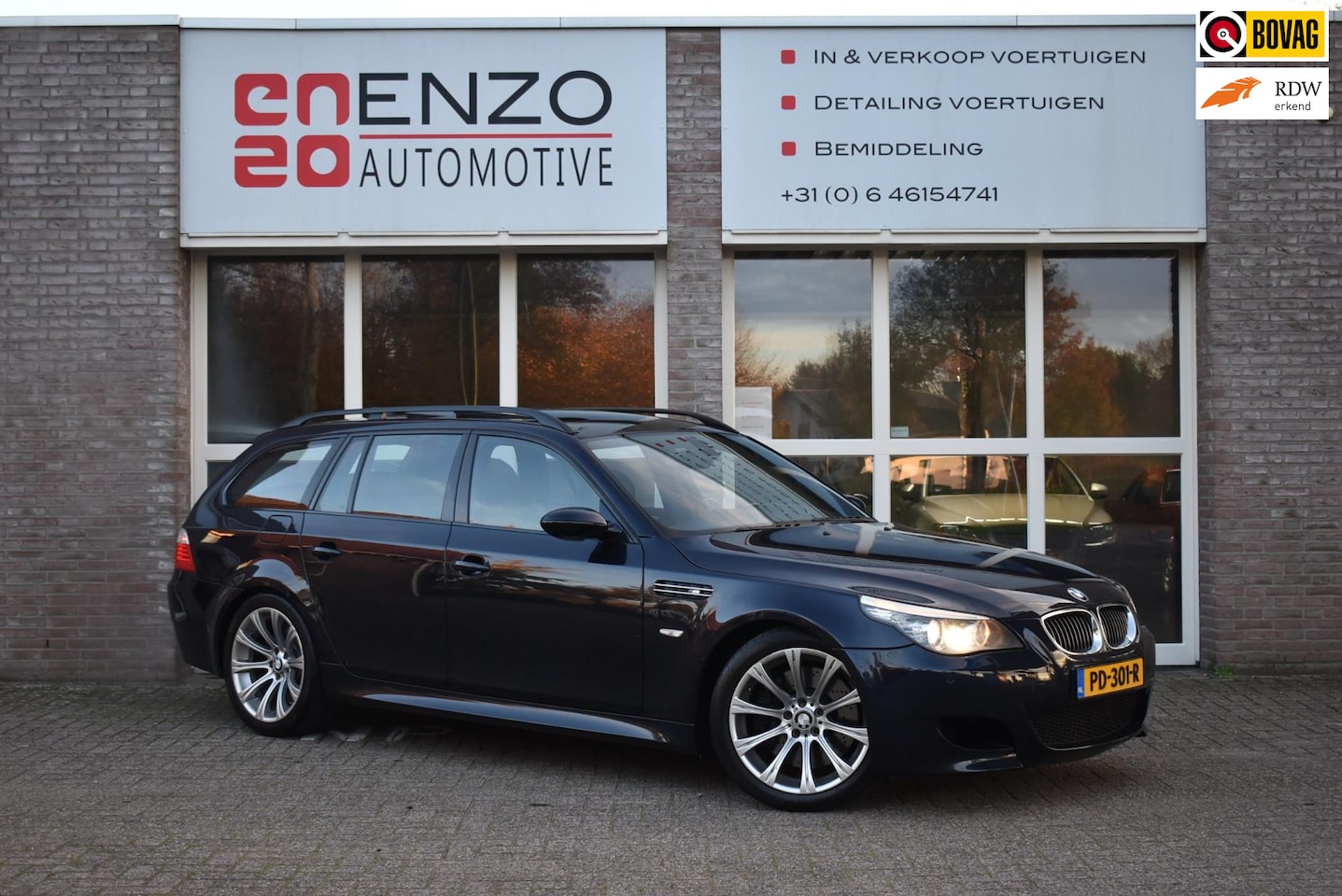 BMW 5-serie Touring - M5 V10 507PK 1 of 1025 Full option Youngtimer Trekhaak - AutoWereld.nl