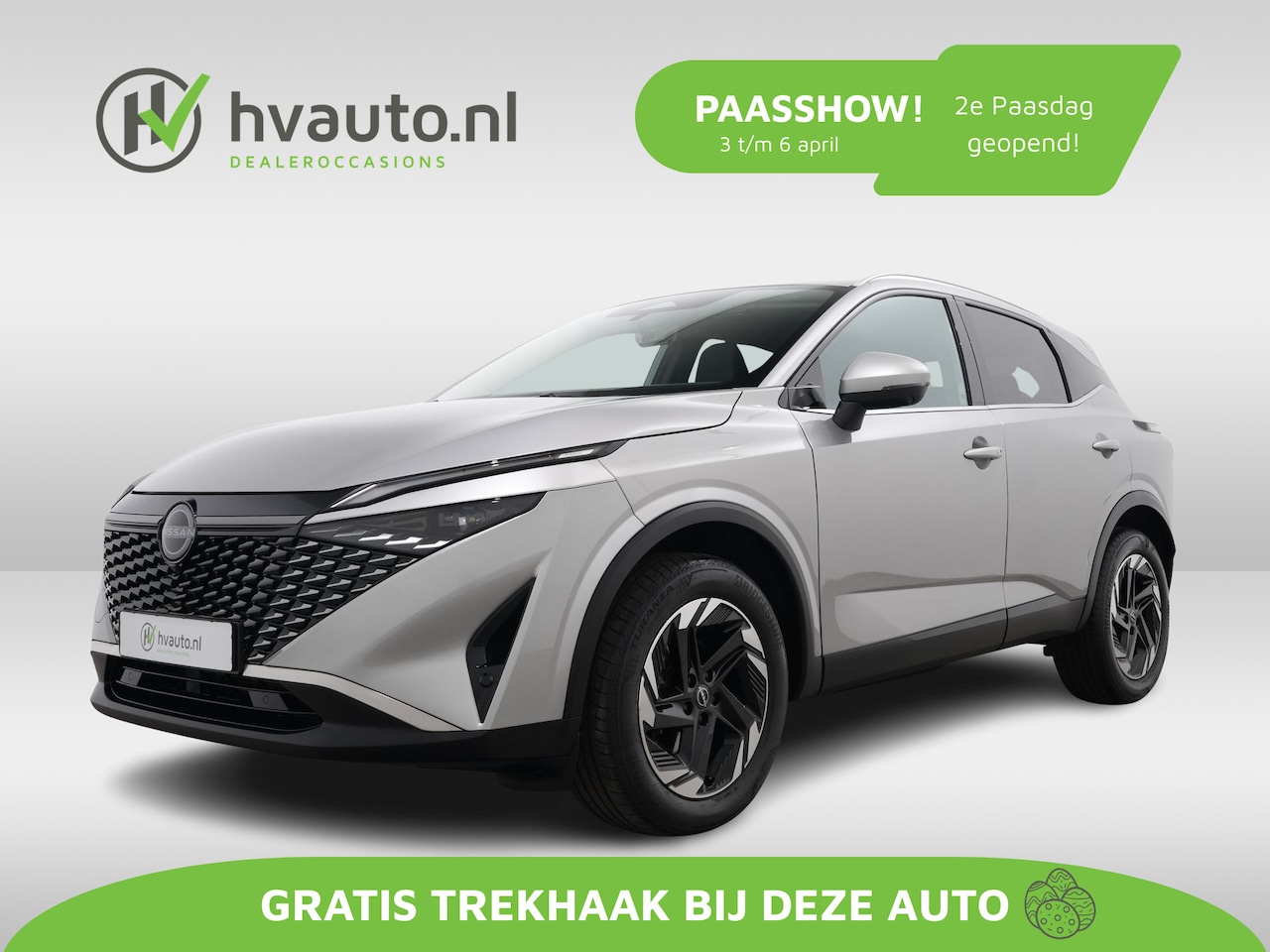 Nissan Qashqai - 1.3 MHEV 140PK N-CONNECTA | trekhaak | 360 Camera | Cruise Adaptief | Google Navi - AutoWereld.nl