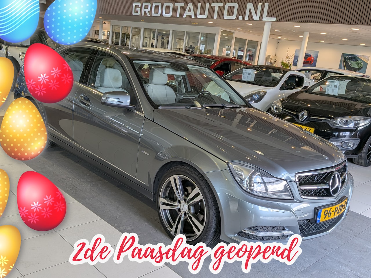 Mercedes-Benz C-klasse - 180 Business Class Elegance Automaat Airco, Cruise Control, Trekhaak, Stuurbekrachtiging - AutoWereld.nl