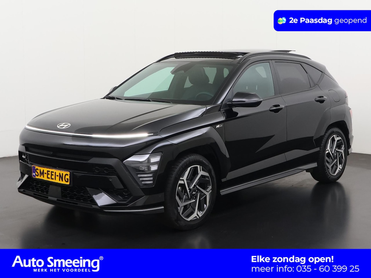 Hyundai Kona - 1.6 GDI HEV N Line | Schuifdak | Stoelverwarming | Camera | Zondag Open! - AutoWereld.nl