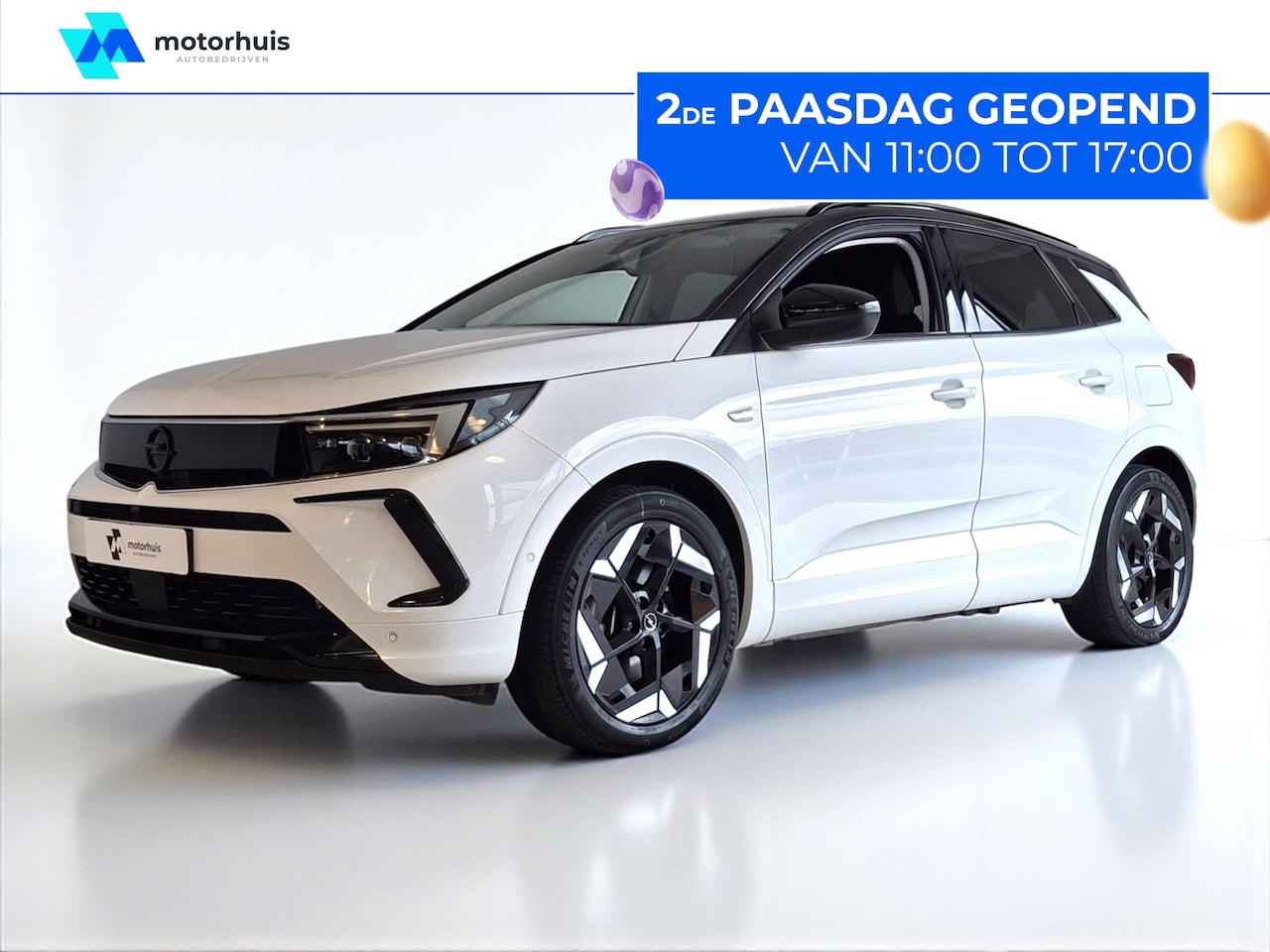 Opel Grandland - 1.6 Turbo Hybrid4 300pk 4x4 Aut GSe LED CAMERA WINTERPACK - AutoWereld.nl
