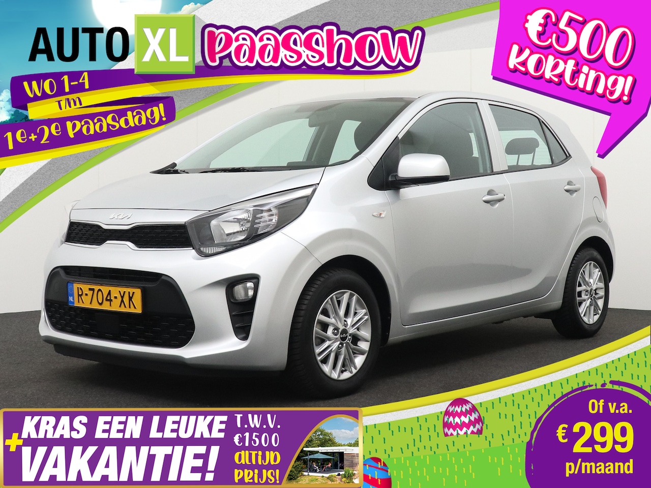 Kia Picanto - 1.0 DPi DynamicLine Camera Carplay Cruise - AutoWereld.nl