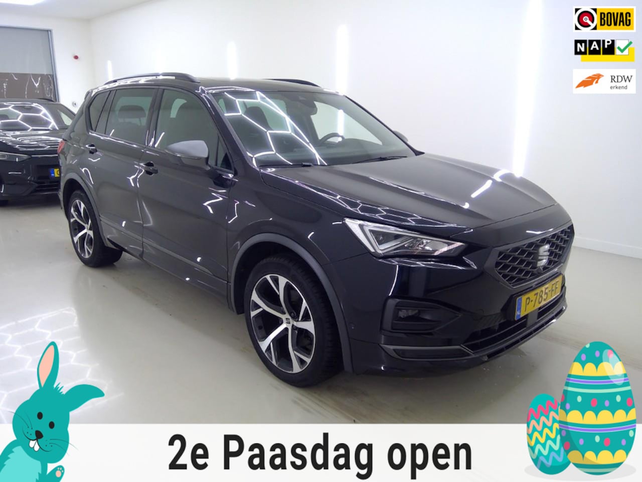 SEAT Tarraco - 1.5 TSI FR Business Intense+Pano-dak+360-Camera+navigatie+leder+stoel-verw+mm+Led+19"lmv = - AutoWereld.nl