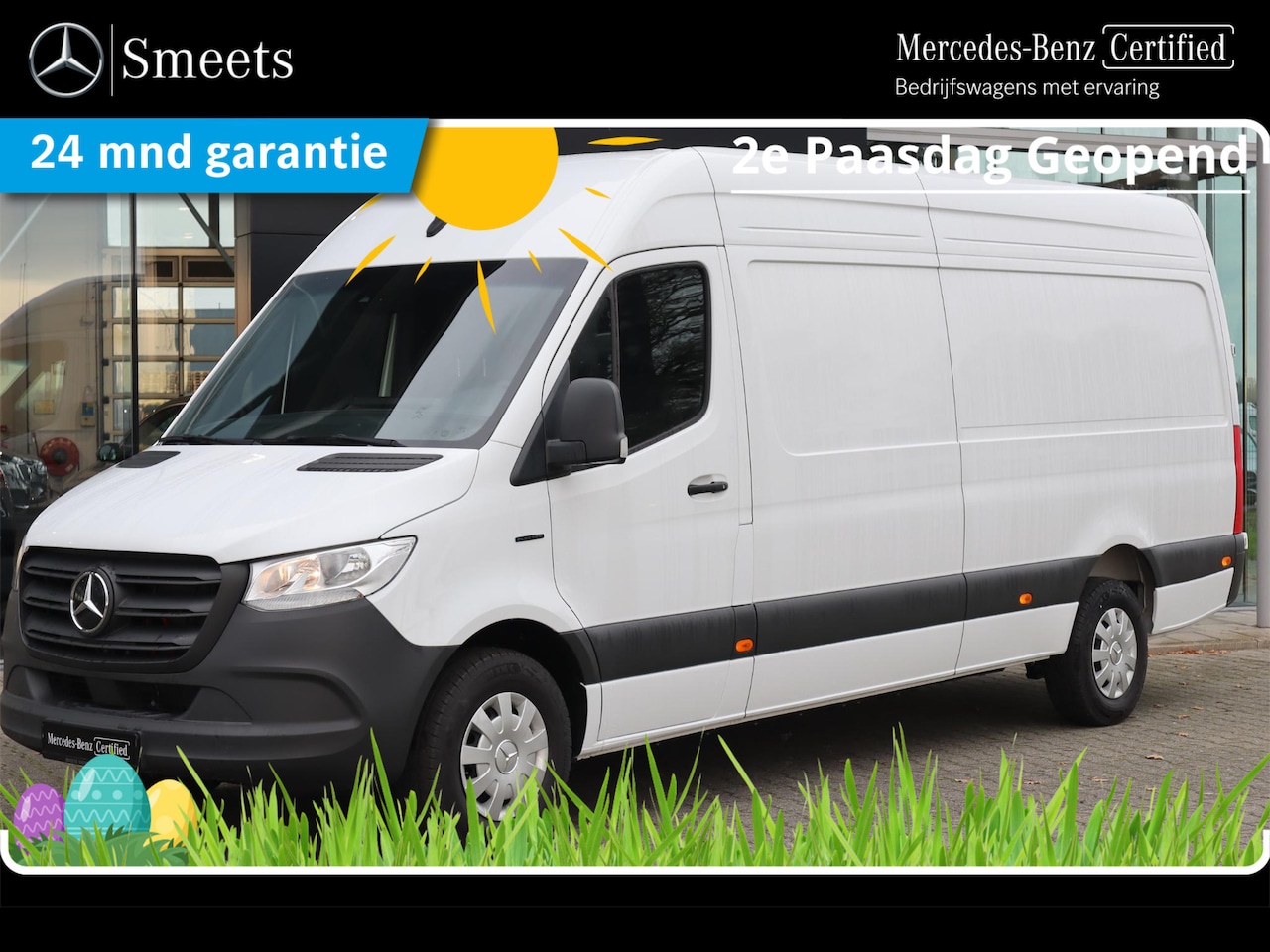 Mercedes-Benz eSprinter - 414 L3 WLTP 450km DC LADEN 115kW - AutoWereld.nl
