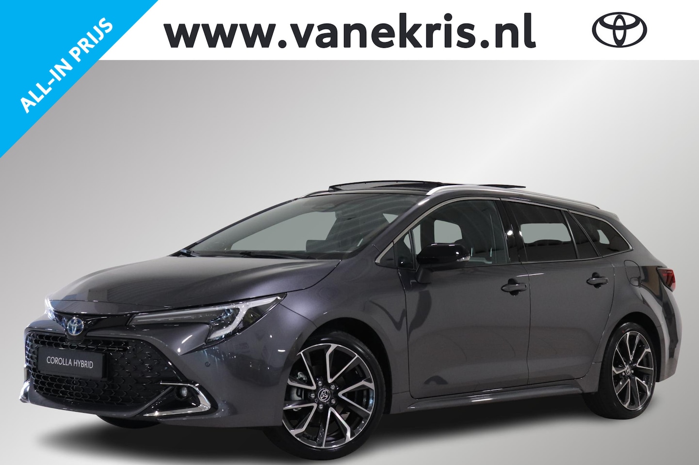 Toyota Corolla Touring Sports - Hybrid 140 Executive, Executive Plus Pack, Panorama dak, Lederen bekleding, Nieuw en direc - AutoWereld.nl