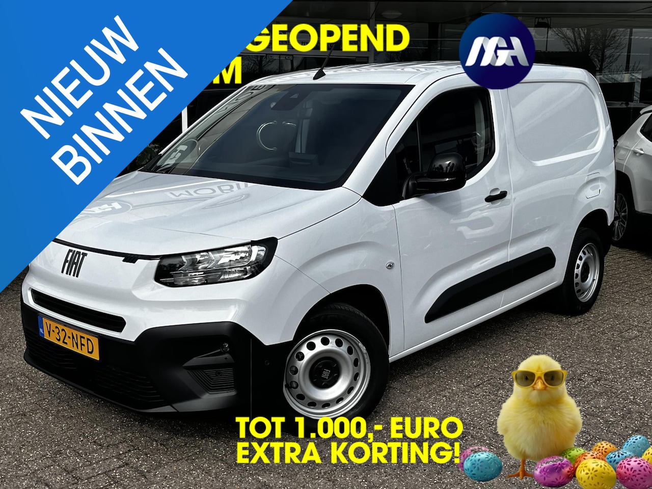 Fiat Doblò - 1.5 BlueHDi 100 S&S L1 1000kg - AutoWereld.nl