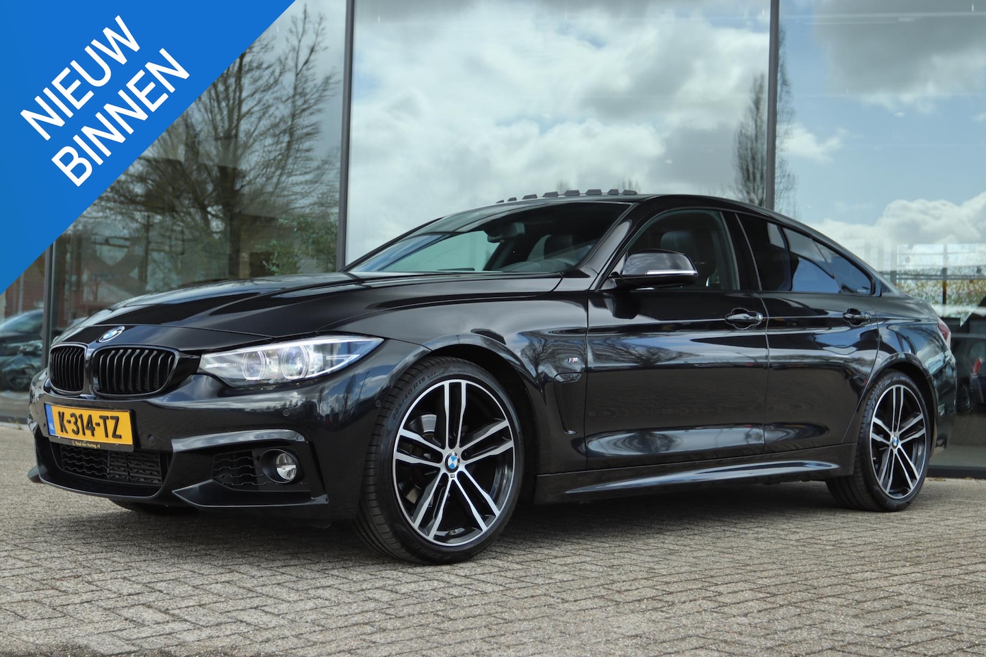BMW 4-serie Gran Coupé - 418i HIGH EXECUTIVE M-SPORT | CARBON | SCHUIFDAK | LEDER | CARPLAY | LED | CAMERA | HARMAN - AutoWereld.nl