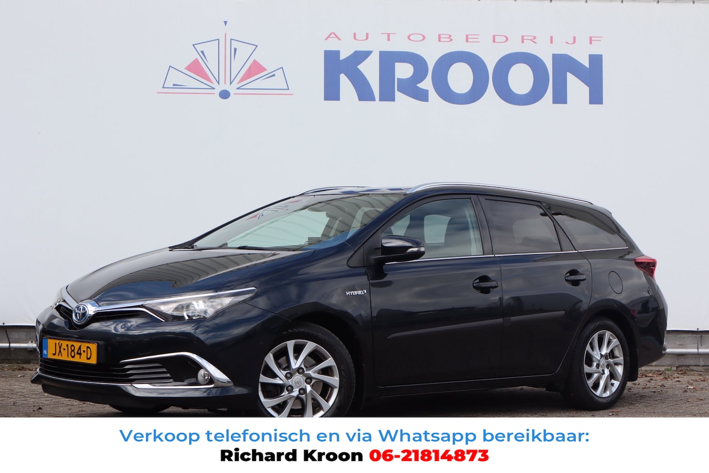 Toyota Auris Touring Sports - 1.8 Hybrid Executive|Trakhaak|Carplay|Sensoren| - AutoWereld.nl