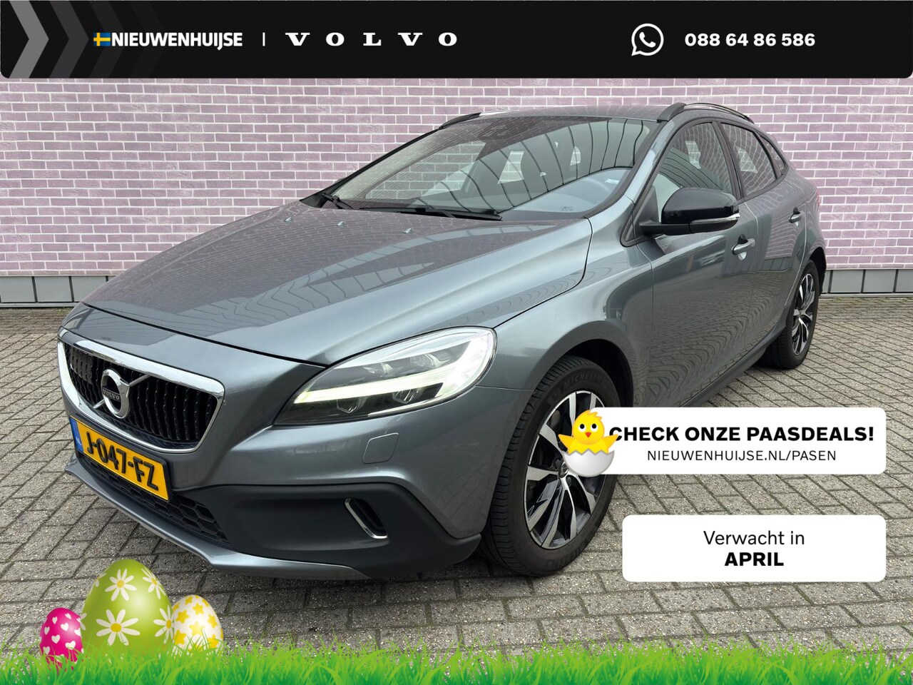 Volvo V40 Cross Country - 1.5 T3 Momentum | Navigatie | Stoelverwarming | Trekhaak | BLIS | Cruise Control Adaptief - AutoWereld.nl