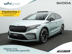 Skoda Enyaq iV - 80X 265 pk Sportline | Warmtepomp | Panoramadak | Gegeugenstoel | Matrix LED | Stuur-/stoe