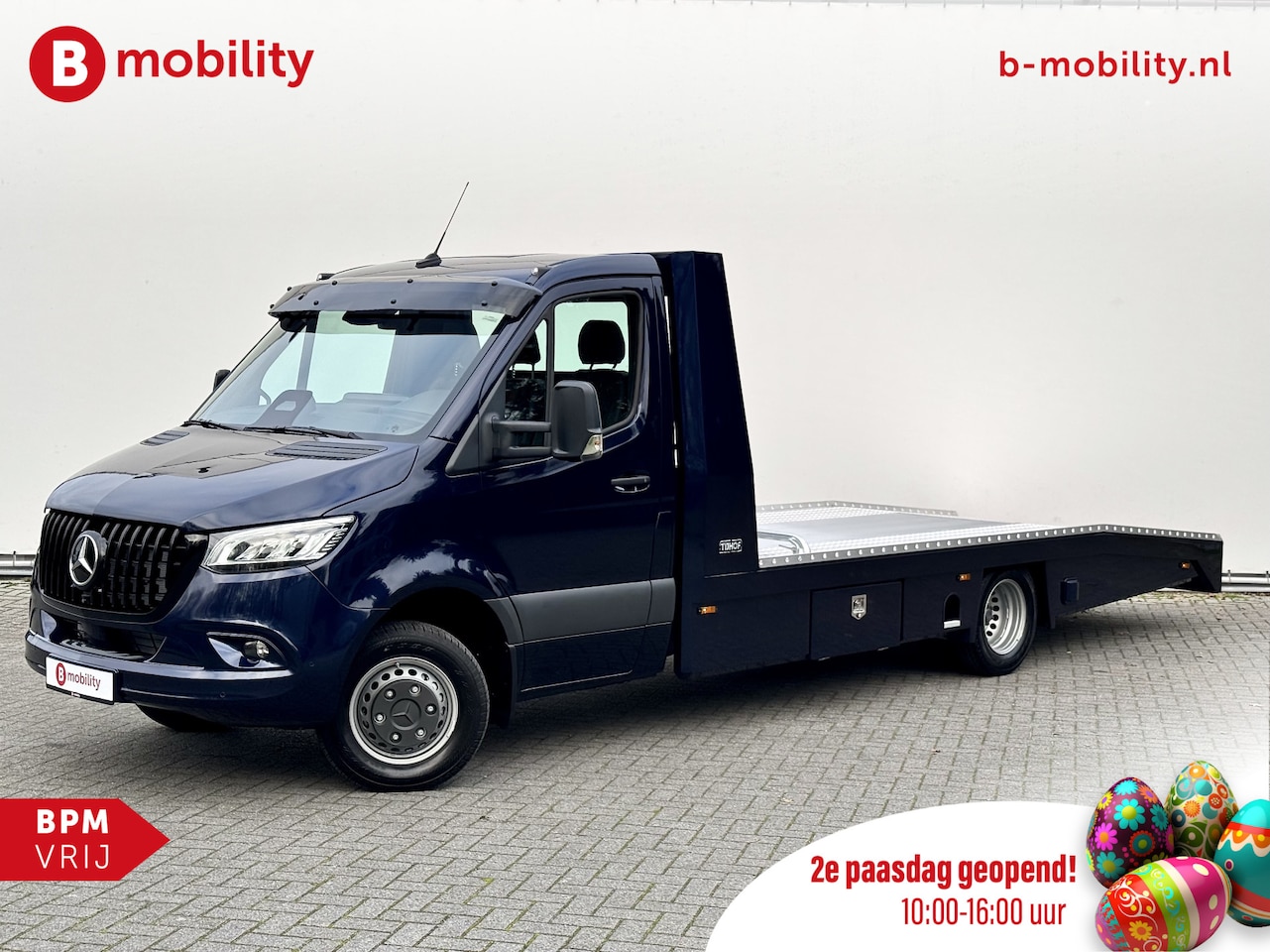 Mercedes-Benz Sprinter - 519 CDI Tijhof AluLiner V/A €32 Per Dag!! Luchtvering NIEUW! MJ.2025 Autotransporter/ Opri - AutoWereld.nl