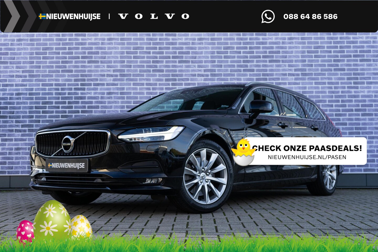 Volvo V90 - T4 Geartronic Momentum | Navigatie | Adaptieve Cruise Control | Stoel-/Stuurverwarming | L - AutoWereld.nl