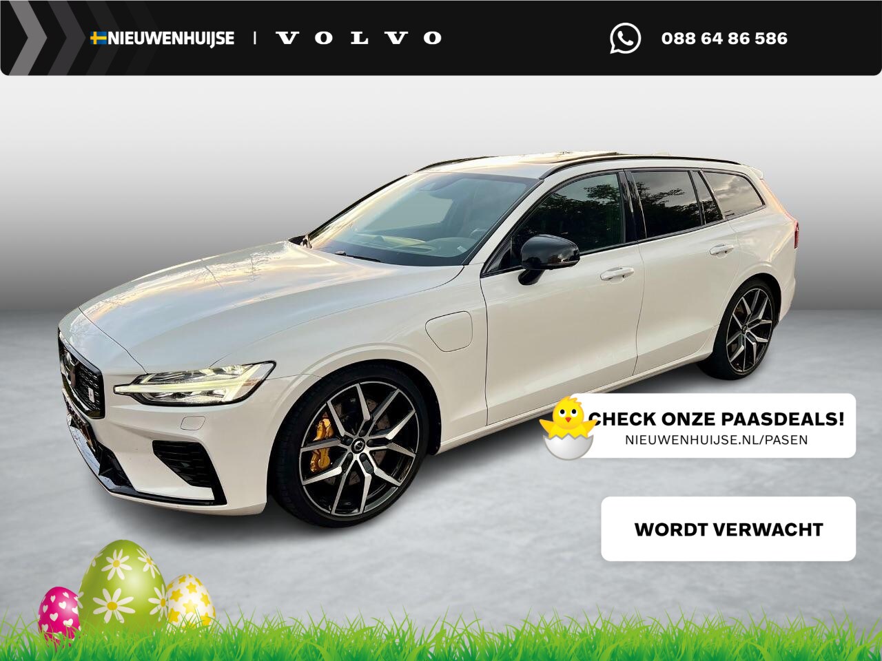 Volvo V60 - T8 Twin Engine AWD Polestar Engineered | Plug-in Hybrid (PHEV) | Trekhaak | Head-Up Displa - AutoWereld.nl