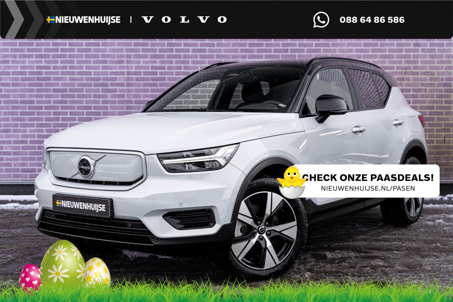 Volvo XC40 - Recharge 70 kWh Core | 1e Eigenaar | Navigatie | Cruise Control | Stoel/-Stuurverwarming | - AutoWereld.nl