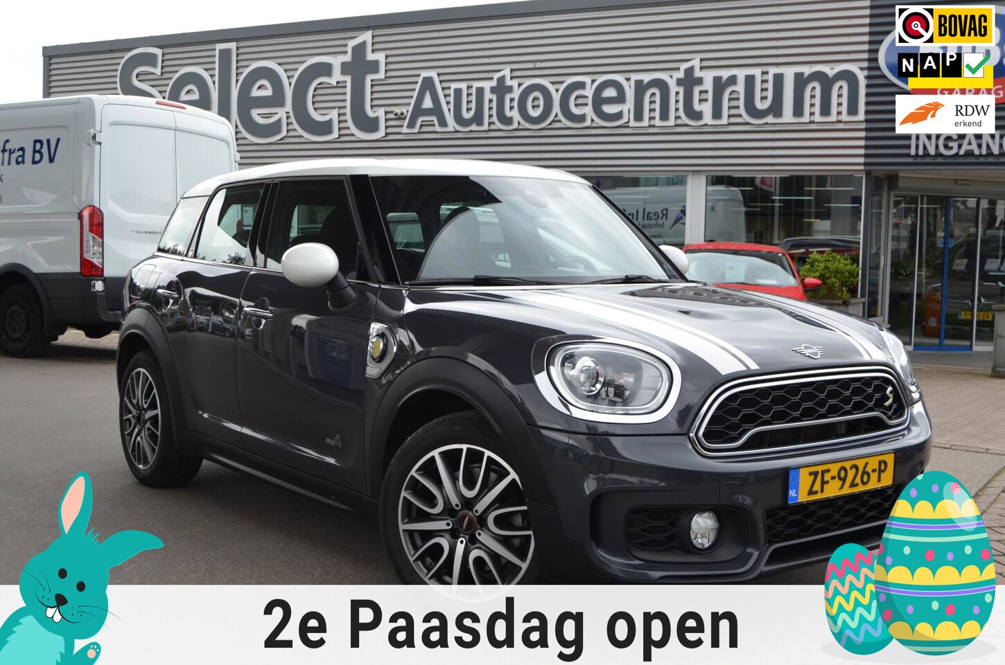 MINI Countryman - Mini 2.0 Cooper S E ALL4|JC WORKS UITVOERING: STOELEN, STUUR EN VELGEN 18"|AUTOMAAT|NAVI - AutoWereld.nl