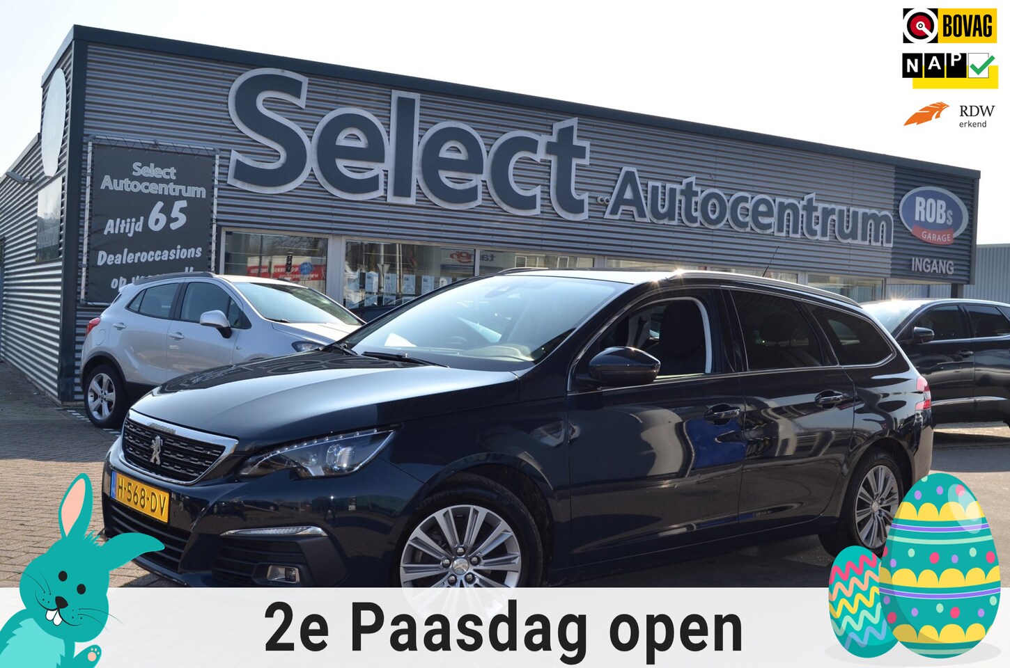 Peugeot 308 SW - 1.2 PureTech Blue Lease Premium| nl auto|NW.DSTRIB.|STOELVERW|STOELMASSAGE|PANODAK - AutoWereld.nl