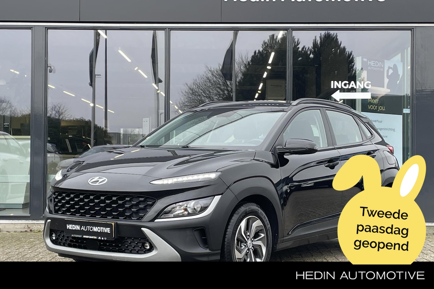 Hyundai Kona - 1.6 GDI HEV Comfort Smart Automaat | Navigatie | Adapt. Cruise Control | Trekhaak | Camera - AutoWereld.nl