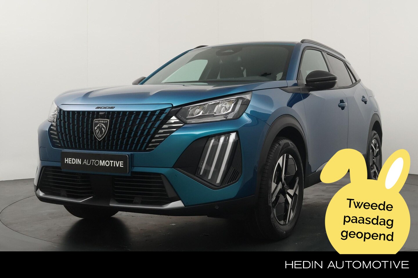 Peugeot 2008 - 1.2 Hybrid 145 Allure | Deze 2008 Private Lease vanaf €517,47 per maand ! | Snel rijden? K - AutoWereld.nl