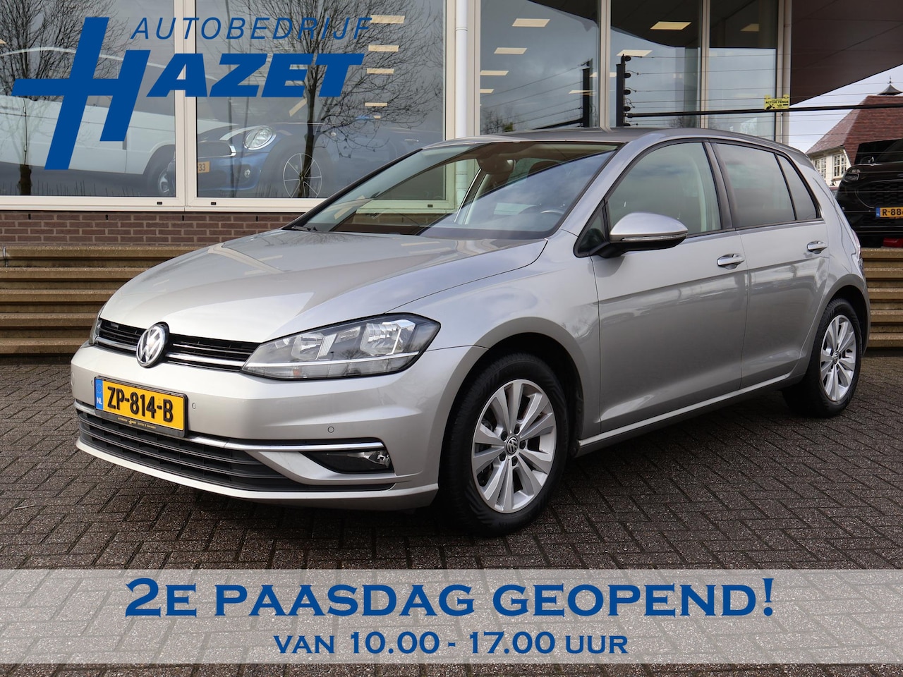 Volkswagen Golf - 1.6 TDI 116 PK AUT. *1e EIGENAAR / BTW* + MASSAGE | CARPLAY | ADAPTIVE CRUISE | TREKHAAK | - AutoWereld.nl