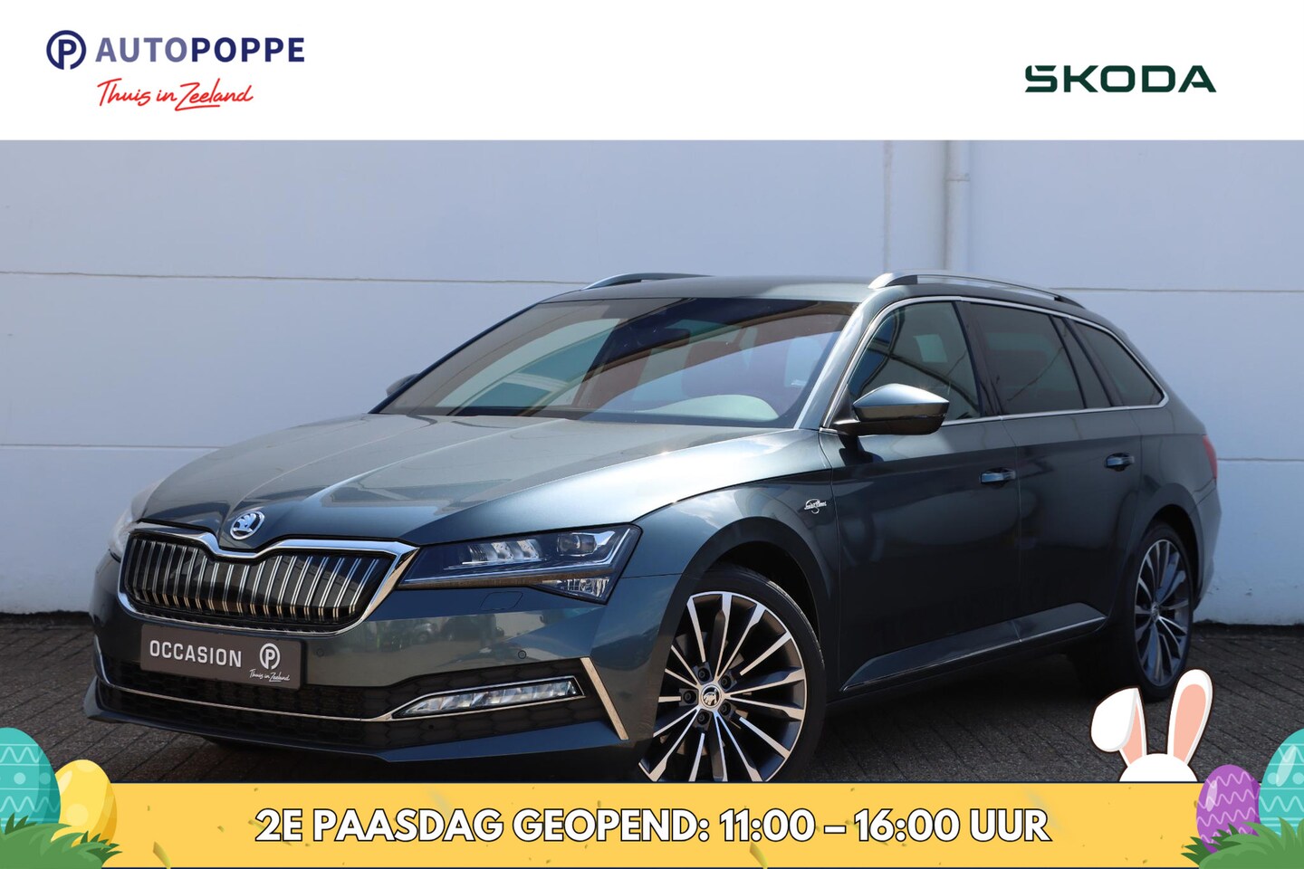 Skoda Superb Combi - 1.4 TSI IV Laurin & Klement 218pk DSG6 | Trekhaak | Memory | Canton | Stuur+Stoelverwarmin - AutoWereld.nl
