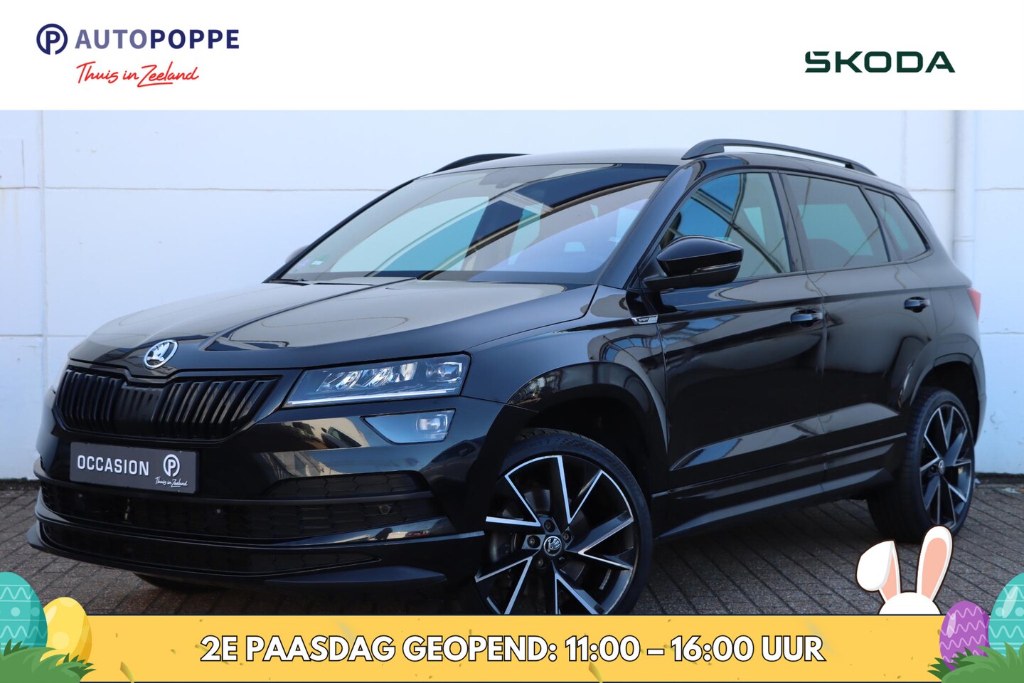 Skoda Karoq - 1.5 TSI 150pk DSG7 Sportline Business Trekhaak | Camera | Carplay - AutoWereld.nl