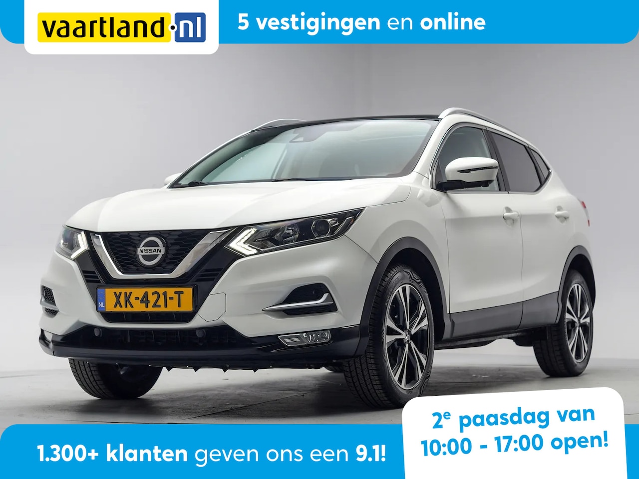 Nissan Qashqai - 1.3 DIG-T 140pk Business Edition [ Panorama LED Navi ] - AutoWereld.nl