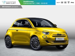 Fiat 500 C - Hybrid La Prima Cabrio | Clima | LED | PDC | JBL Premium Audio | 17" | Camera | BSM | Cann