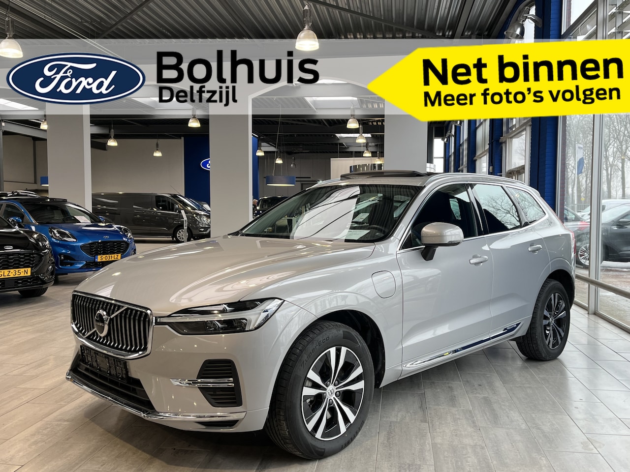 Volvo XC60 - 2.0 T6 Plug-in hybrid 350 pk AWD Core Bright | Pano | El. a. klep | Camera | LED | 18" | K - AutoWereld.nl