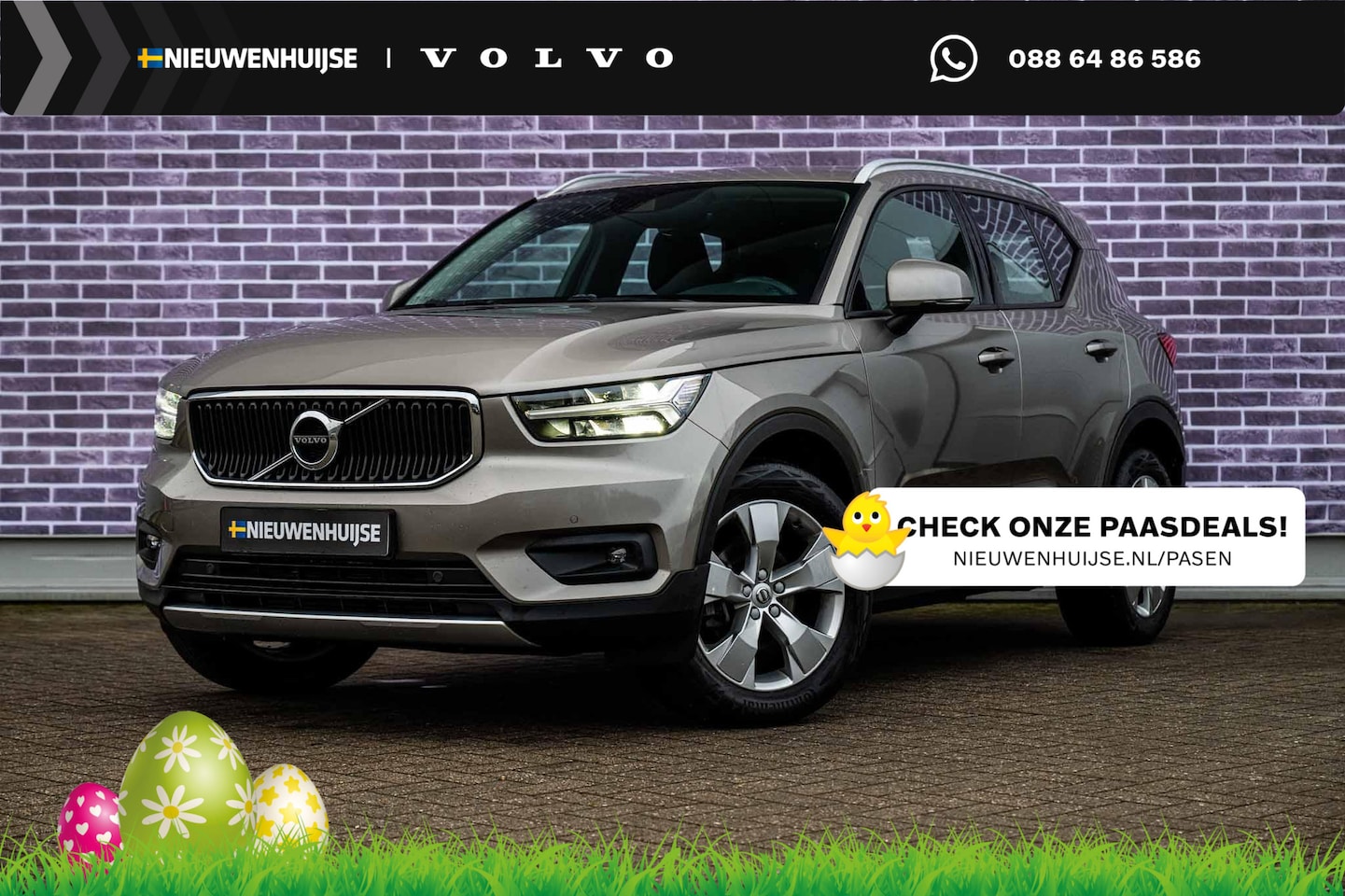 Volvo XC40 - 1.5 T2 Business Pro | Adaptieve Cruise Control | Dode Hoek Detectie | Parkeer Camera | Nav - AutoWereld.nl