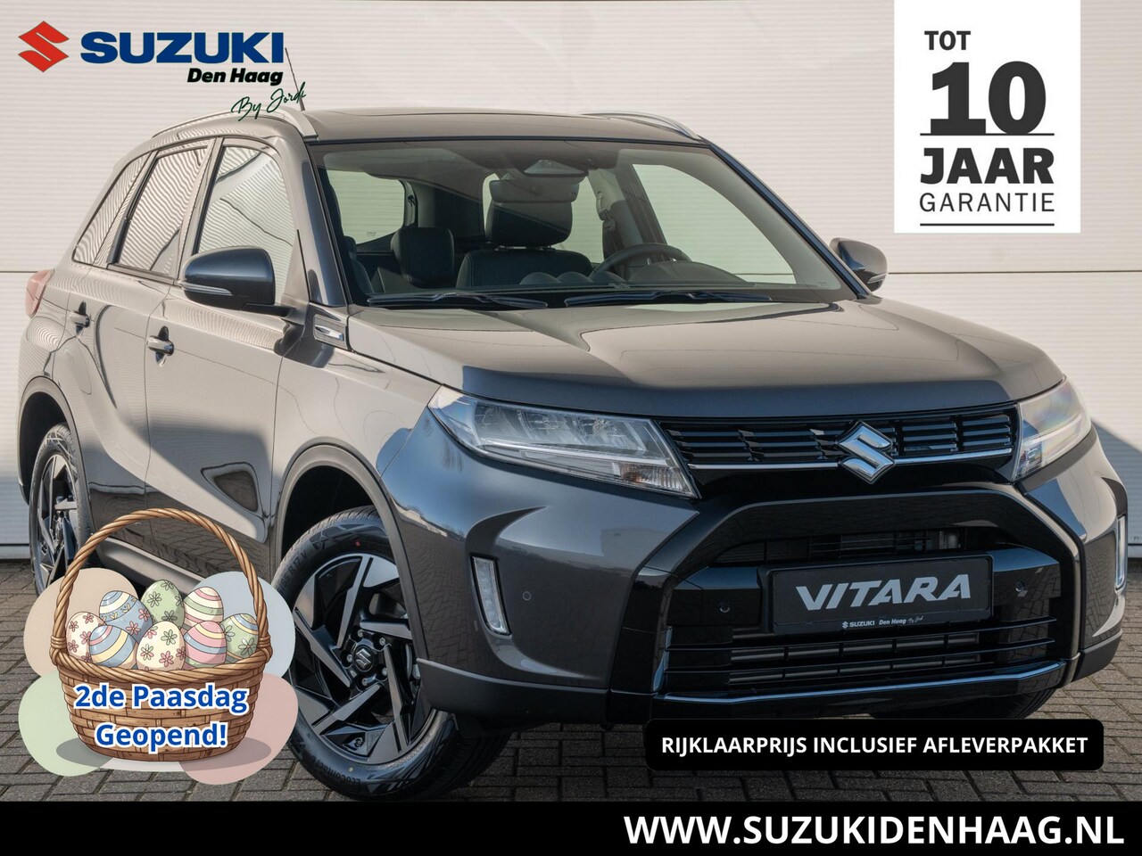 Suzuki Vitara - 1.4 Boosterjet Smart Hybrid Style|Pan. schuif/kanteldak|Android Auto|Apple Carplay|Parkeer - AutoWereld.nl