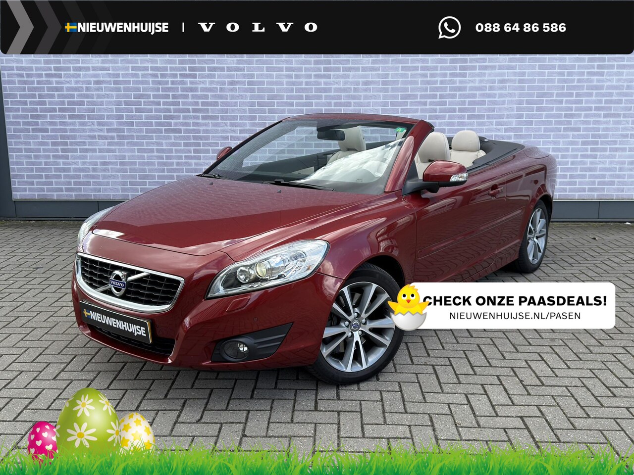 Volvo C70 Convertible - 2.5 T5 Tourer | Keyless | BLIS | Stoelverwarming Voor | Elektrisch Verstelbare Voorstoelen - AutoWereld.nl