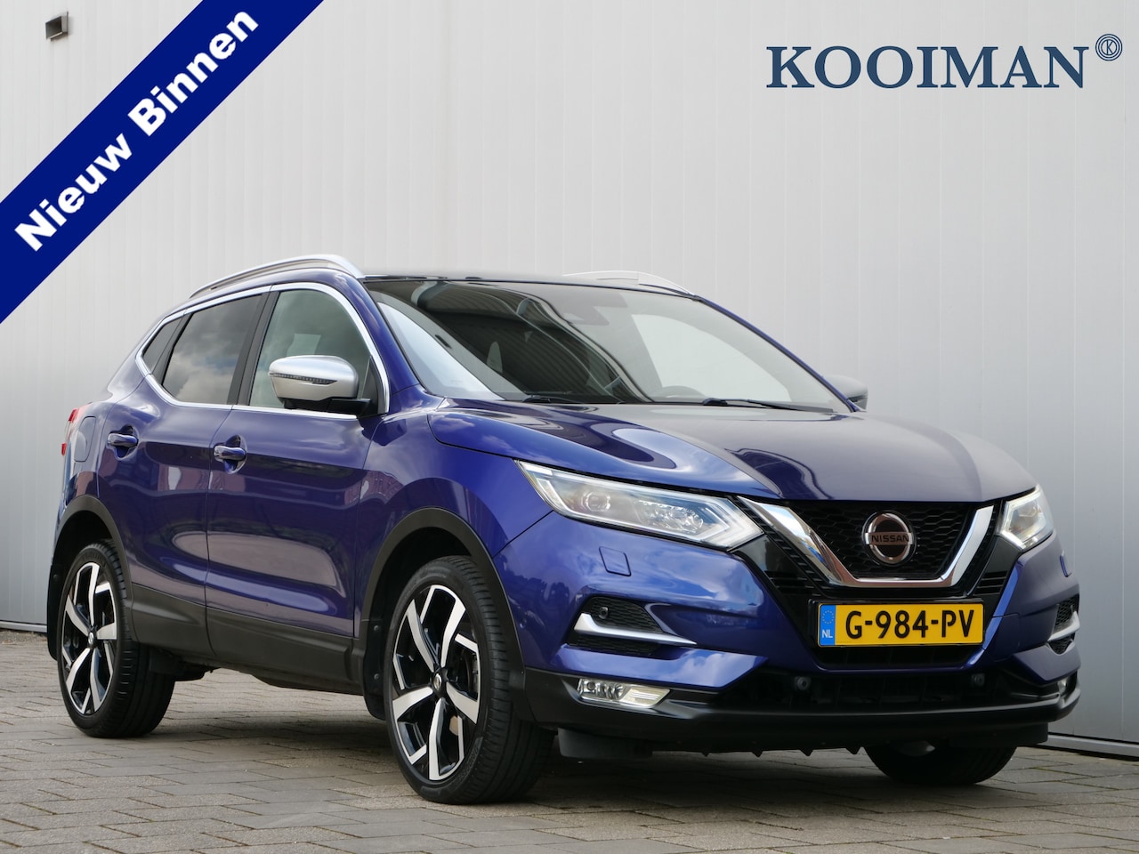 Nissan Qashqai - 1.3 DIG-T Tekna + 160 Pk Automaat Navi / DAB / Apple Carplay / Leer / Pano-dak / Winterpak - AutoWereld.nl