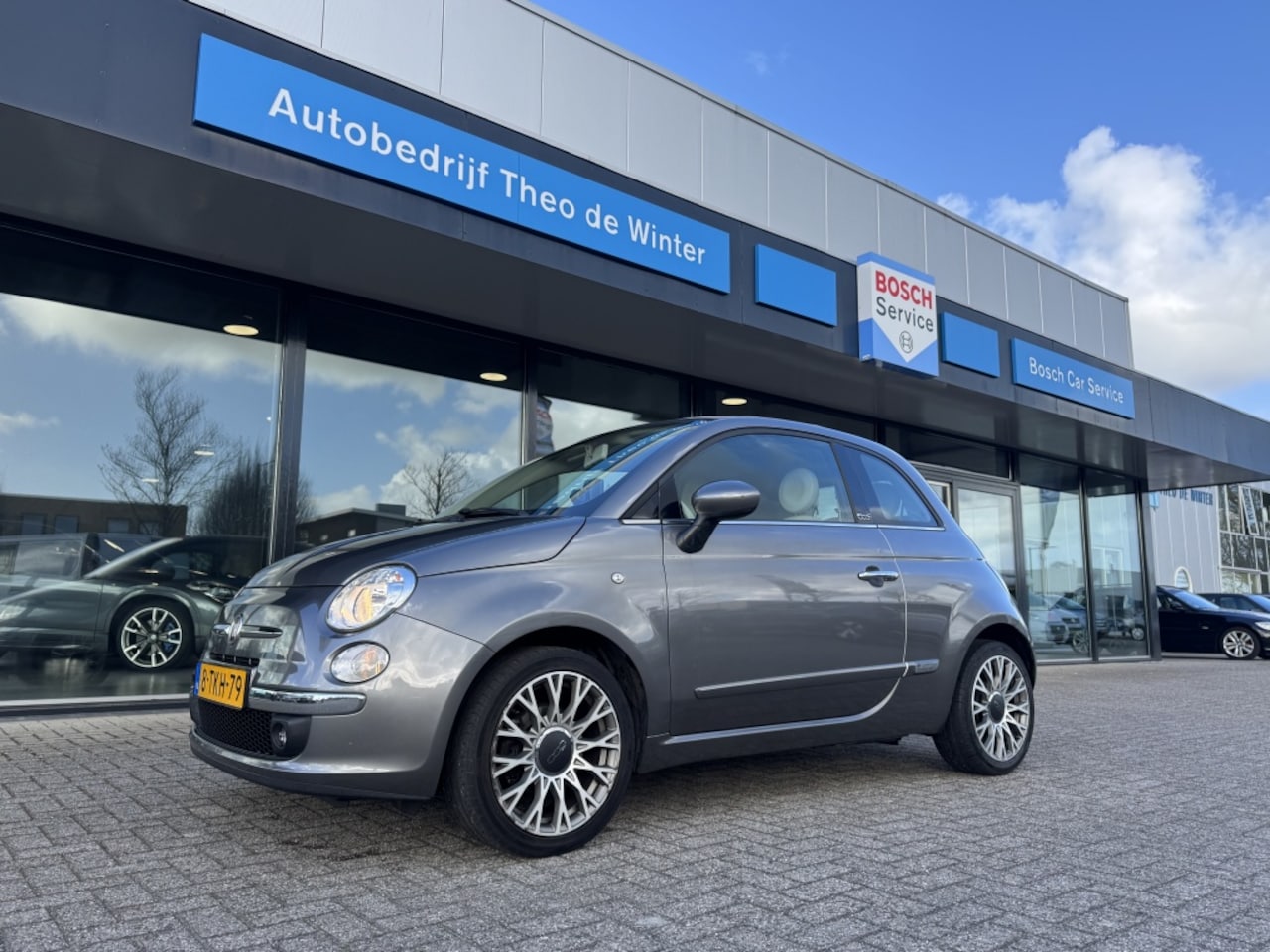 Fiat 500 C - 0.9 TwinAir Lounge | Cabrio | Leder | Cruise | - AutoWereld.nl