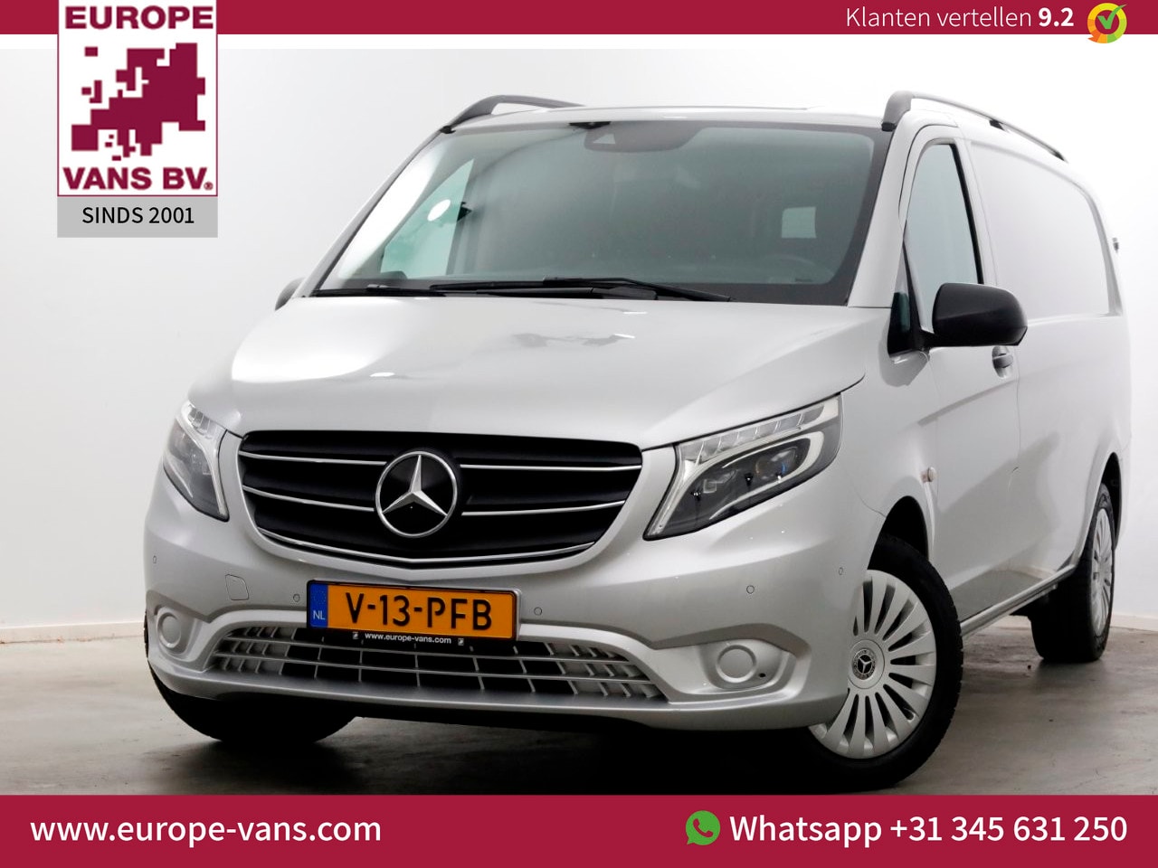 Mercedes-Benz Vito - 116 CDI 163pk RWD XL Extra Lang LED/Camera/Navi 09-2021 - AutoWereld.nl