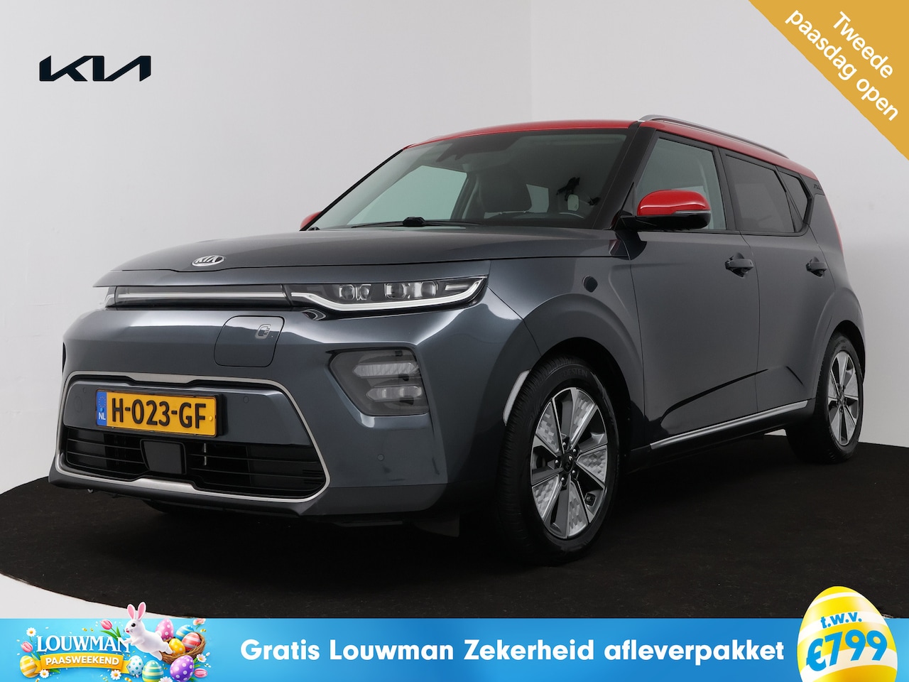 Kia e-Soul - ExecutiveLine 64 kWh | Lederen bekleding | Dodehoek detector | Stoelverwarming | Nederland - AutoWereld.nl