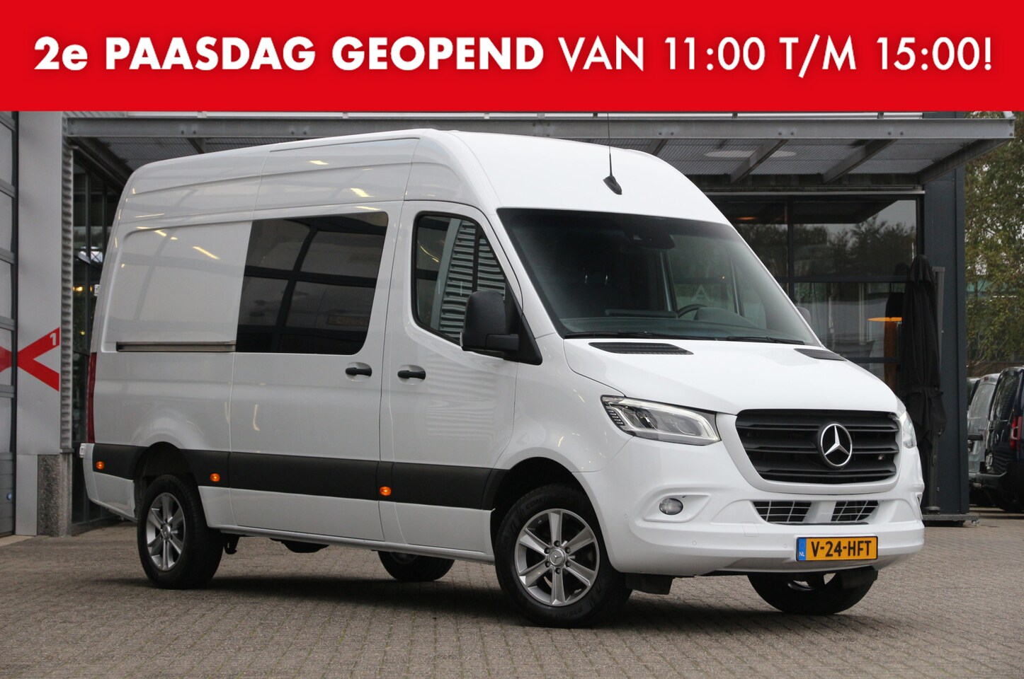 Mercedes-Benz Sprinter - 319 3.0 CDI V6 | Aut. | 2x Schuifdeur | 3.5t trekgewicht | Standkachel | Clima.. - AutoWereld.nl